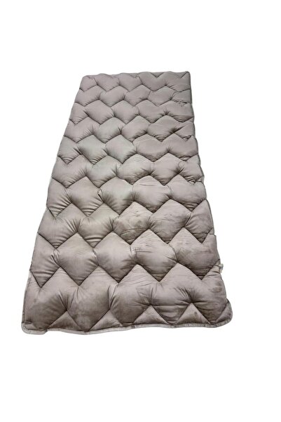 SNOOZYL Luxury single cotton mattress and coverlet with ideal dimensions (190 cm x 90 cm x 10 cm) for home, camps and rest houses