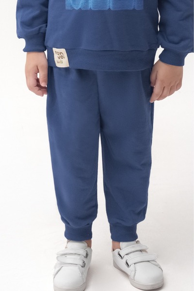 ADDA Cotton New York City Printed Cycling Collar Tracksuit 2-Piece Boy's Set