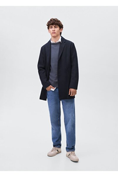 Mango Teen Midi kumaş palto