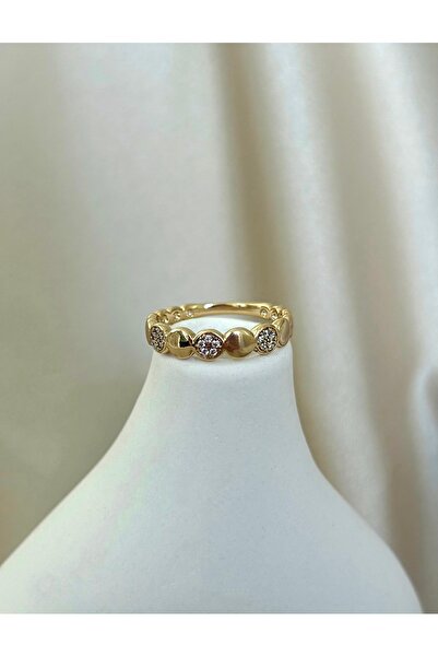 GİS JEWELRY خاتم زوبينغ بتصميم الأميرة مرصع بالذهب والأحجار الكريمة