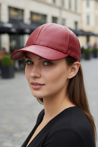 LAGRANZE Premium Women's Genuine Leather Hat