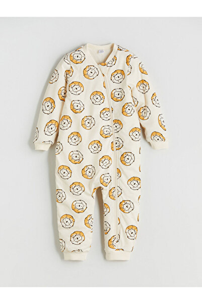 LC Waikiki Ecru 1.6 Tog Printed Baby Boy Sleeping Bag