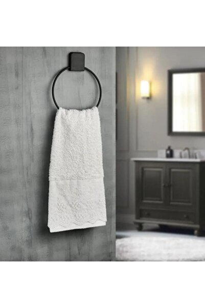 Seyank Haus Paslanmaz Çelik Yapışkanlı Yuvarlak Havluluk | Delmeden Montaj | ...