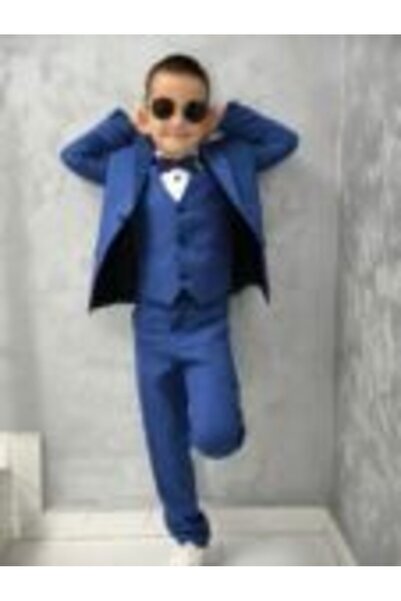 Mamboo Boy's Royal Blue Suit