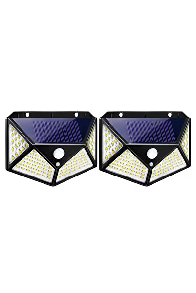 OEM Set de 2 lămpi solare 100 LED-uri, senzor de lumină și mișcare