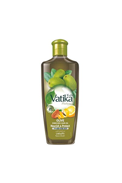 Vatika Naturals زيت دابر للشعر غني بالزيتون لتغذية الشعر وحمايته 300 مل