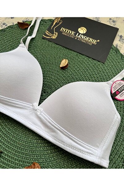 Koza Young Girl Without Underwire - Cotton Extra Sports Triangle Bra Soft Domestic Production