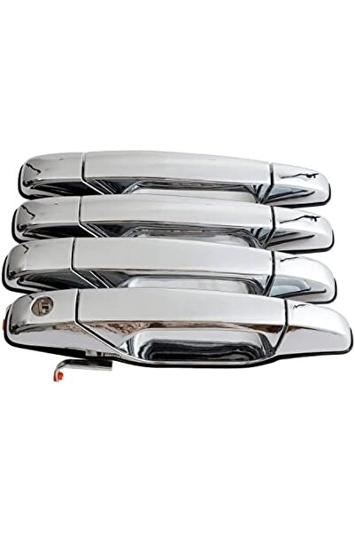 genernic Exterior Door Handle Set for 2007-2014 Cadillac Escalade and Compatible Models