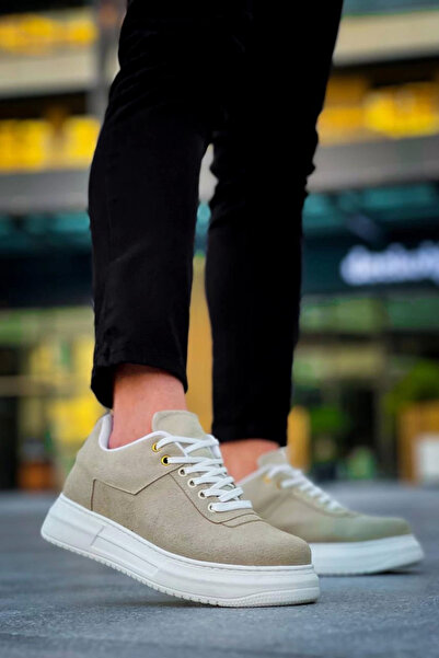 aradimtaradim KB-X20 Kuback Бежеві замшеві повсякденні чоловічі черевики