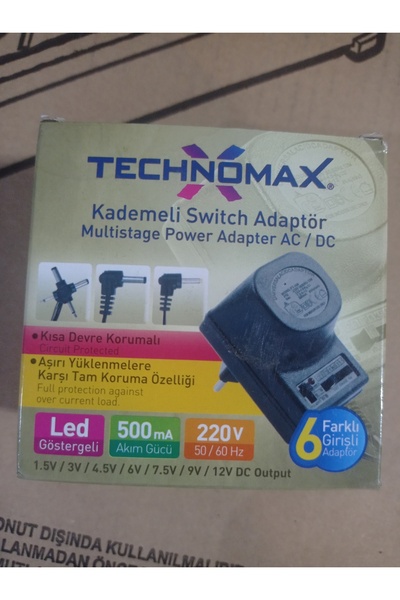 abnturk Yüksek Kaliteli Kademeli Adaptör