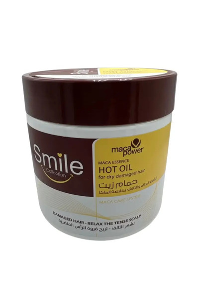 SMILE سمايل حمام زيت 500 مل - موكا باور