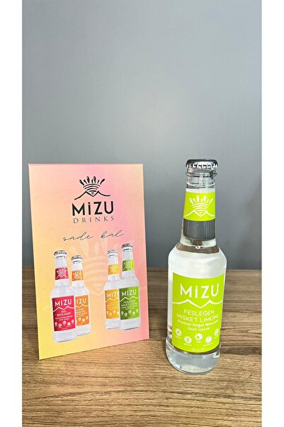 Mizu 4’lü Gazlı İçecek Seti (Mango Mürver Çiçeği–Kavun Biberiye–Gül Bergamot-...