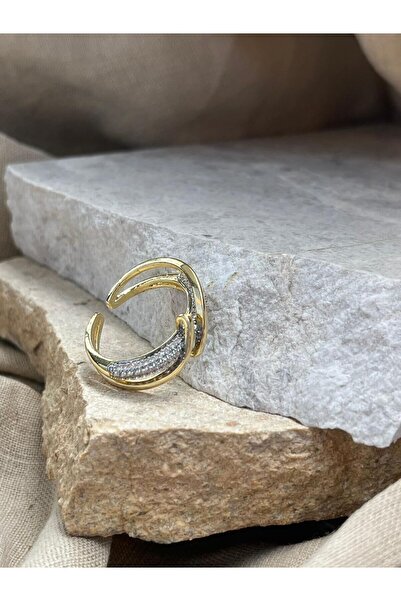 nunu takı خاتم حلزوني مرصع بالأحجار