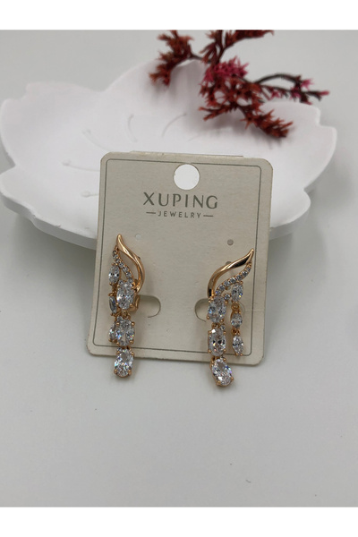 fmaccessoriess Women's Earrings Stainless Steel Color and Size Are Designed in the Description Images Are from the Brand Fmaccesori̇es