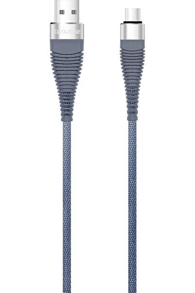 Datazone كابل سامسونج مسطح، كابل مايكرو يو إس بي متوافق مع جالاكسي إس 7، إس 6، نوت، نيكسس، نوكيا، بلاي ستيشن 4،