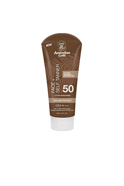 Australian Gold Selbstbräuner Fürs Gesicht, Lsf 50, Sonnenschutz, 88 ml