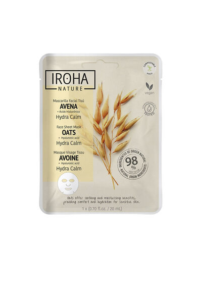 Iroha Oat-gesichtstuchmaske 1 Einheit