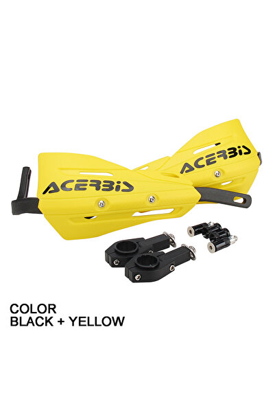 Choice12 واقي يد أصفر مقاس 1/22/28 مم للدراجات النارية الترابية من ياماها، كي...