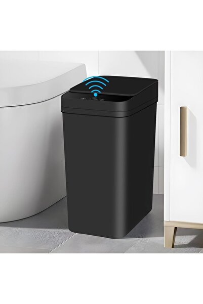 Generic Automatic Trash Can 2.5 Gallon Bathroom Touchless Motion Sensor Small Garbage Can with Lid Smart Ele