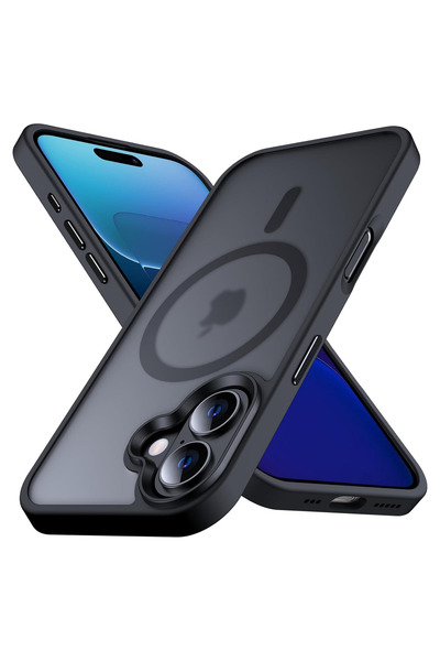 XLogiX جراب FrostX لهاتف iPhone 16، غطاء حماية رفيع مع توافق MagSafe، مقاوم ل...