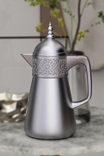 Generic ترمس قهوة/شاي مزخرف (دلة ترمس حرارية).