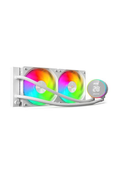 ACER AC240 CPU Water Cooler with Fan, Aluminum Radiator, Compatible with AMD and Intel Socket