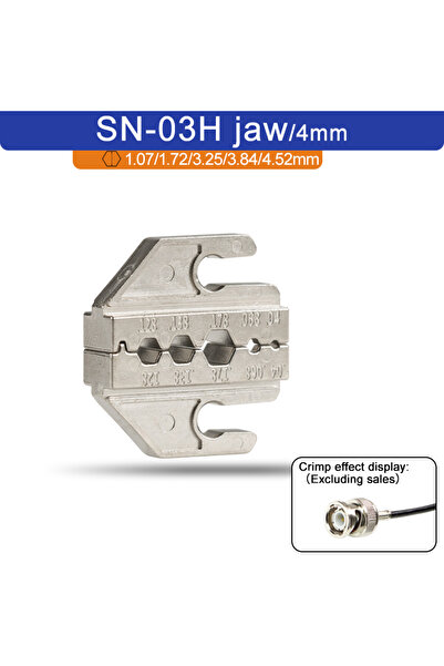 choice2 SN-03H jaw 1 pcs SN Crimping Pliers Jaw(Width 4mm/Pliers 190mm) Powde...