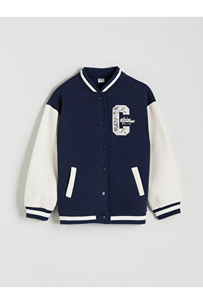 LC Waikiki Baskılı Kız Çocuk Kolej Ceket