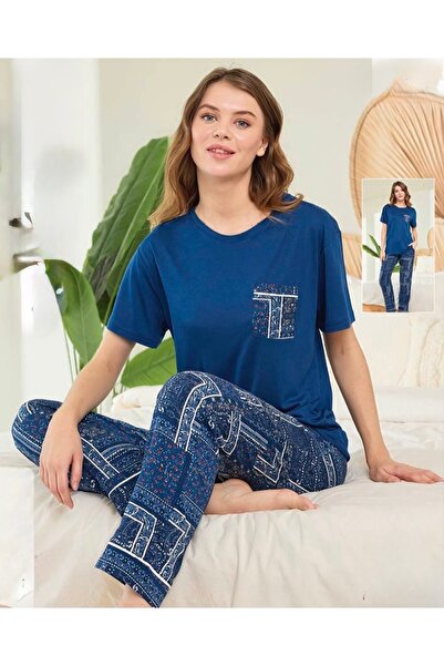 Aydoğan Short Sleeve Pajama Set 250034