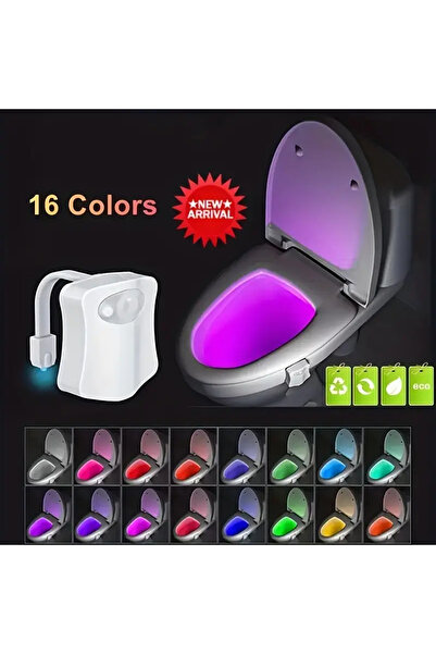 Choice مصباح استشعار الحركة اللاسلكي LED ليلي 16 لونًا RGB 8/16 لونًا مصباح م...