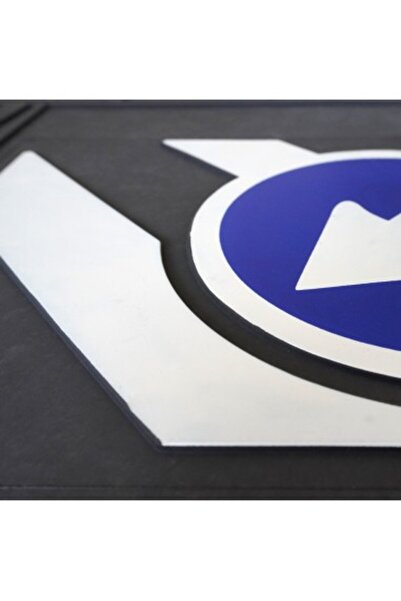 Mega Drive Set of 2 3D Truck Mudguards 60X40 CM