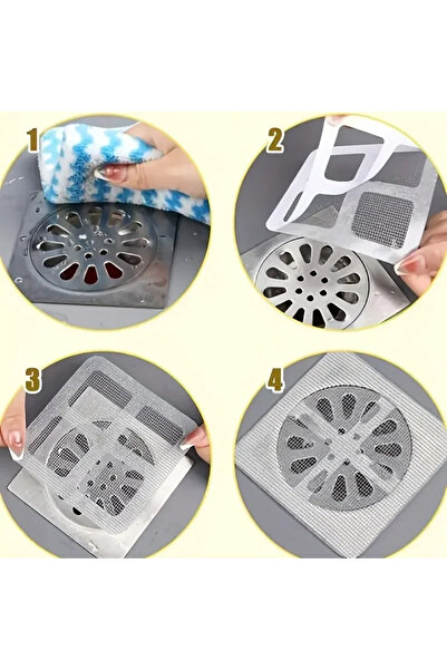 Choice3 50 قطعة من شبكة تجميع الشعر المربعة للاستخدام مرة واحدة، مضادة للانسد...