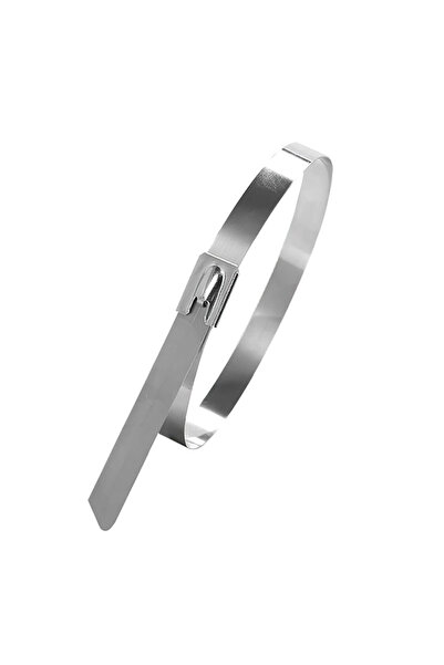BK Teknoloji Paslanmaz Çelik Metal Kablo Bağı 7.9x500mm 5 Adet