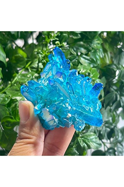 Choice 110-150 جرام من الكوارتز الأزرق الأثيري - جودة AAA، معزز بالتيتانيوم -...