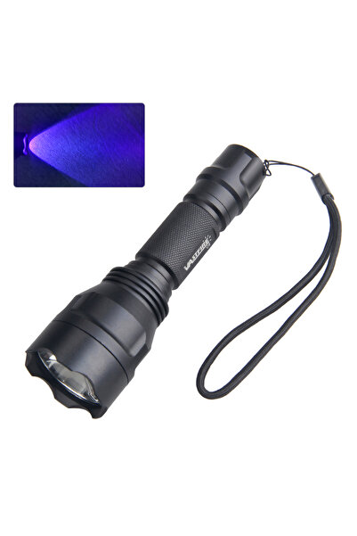 Choice مصباح يدوي أزرق مقاوم للأشعة فوق البنفسجية وقابل لإعادة الشحن ومقاوم ل...