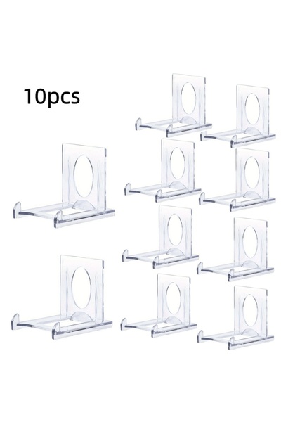 Choice 10 قطع 3 قطع/5 قطع/10 قطع حوامل صغيرة من الأكريليك قابلة للتعديل لحوام...