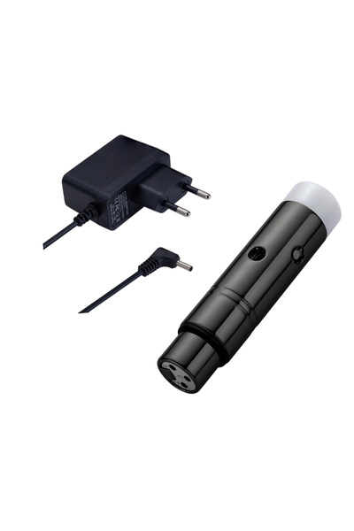 Choice مقبس EU أسود 1 جهاز استقبال لاسلكي DMX512 ISM XLR جهاز استقبال وجهاز إ...