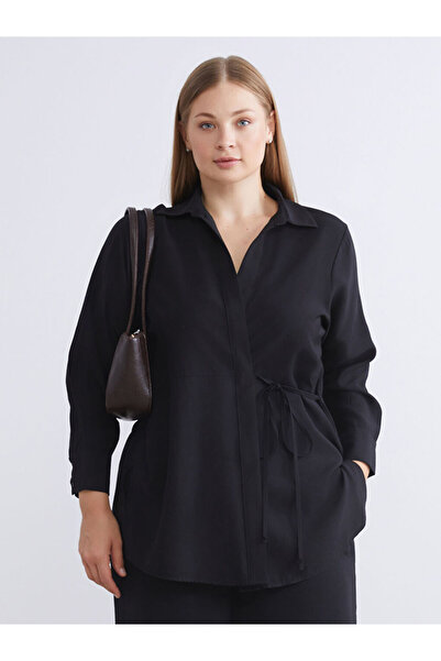 LC Waikiki Create Your Style with Uzg Store | Double-Breasted Collar Women's Shirt Tunic