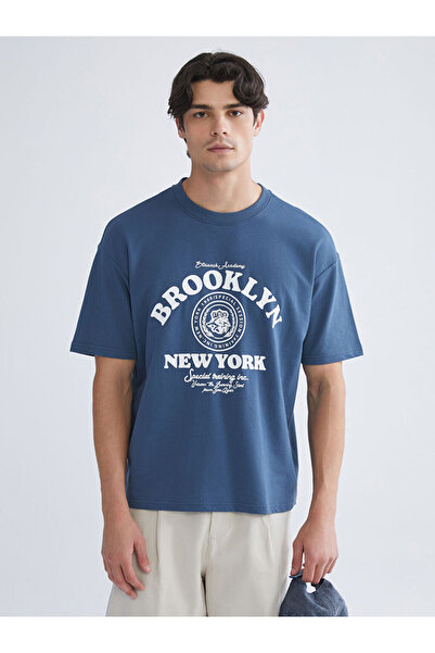LC Waikiki Zero Roba Collar Short Sleeve Printed Men's Sweatshirt from Uzg St...