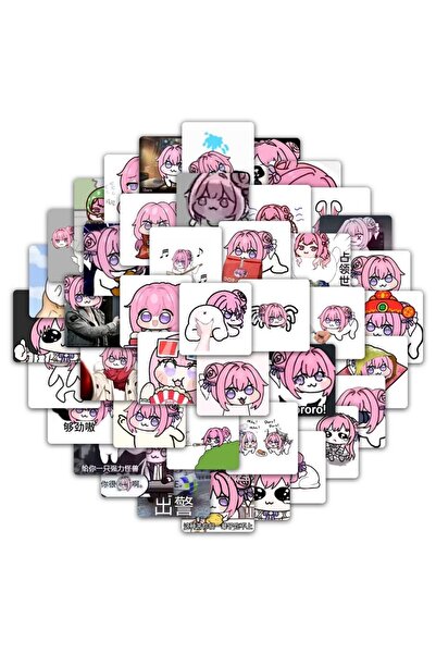 Choice ملصقات متعددة الألوان 55 قطعة من Fun Doro Nikke Goddess Of Victory ملص...