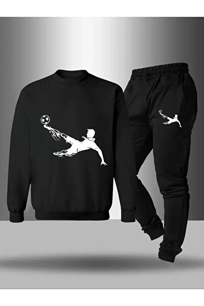 Cevval Παιδικό φούτερ και φούτερ με λαιμόκοψη με στάμπα 3 νήματα για το φθινόπωρο/το χειμώνα