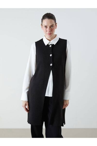 LC Waikiki Rmz Gi̇yi̇m Farkiyla Zero Roba Women's Knitwear Vest