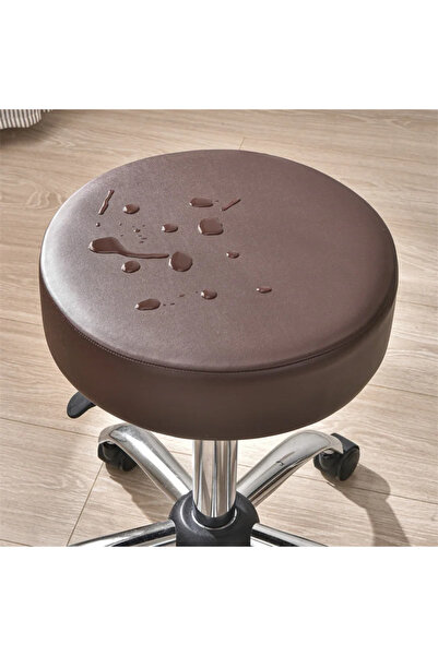 Choice 1 قطعة A7 غطاء قهوة مقاوم للماء غطاء كرسي دائري مرن من جلد البولي يوري...