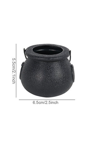 Choice 12 قطعة من الطراز A، 6/12 قطعة من غلايات الحلوى السوداء الصغيرة، وعاء ...