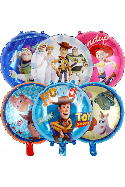 Choice كما هو موضح في الصورة، مجموعة بالونات فويل مقاس 18 بوصة من سلسلة حكاية...