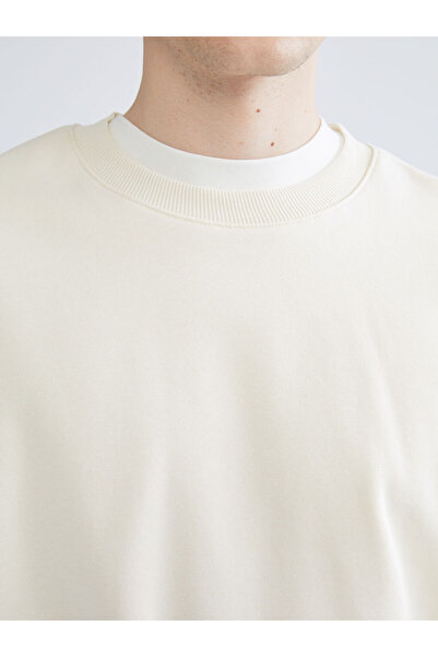 LC Waikiki Ποιοτικά ανταλλακτικά από το Çelebi Store |   Ανδρικό φούτερ με λαιμόκοψη