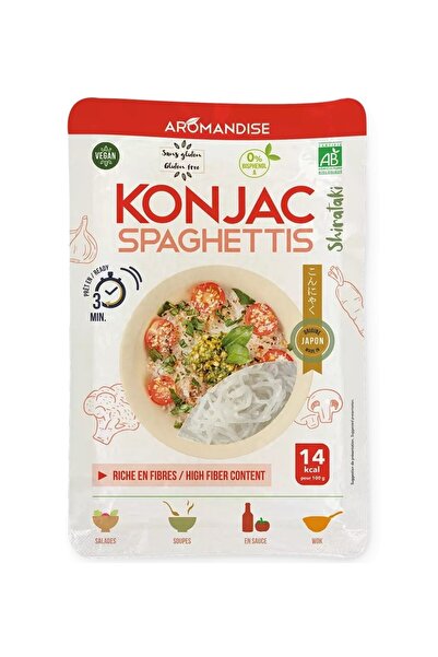 Aromandise Σπαγγέτι konjac βιολογικό 180 γρ.