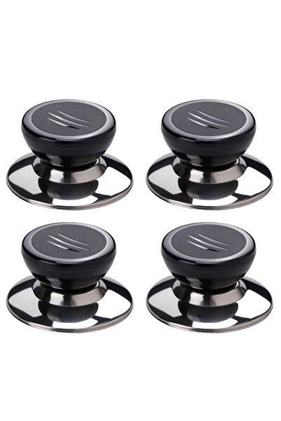 Choice1 4 قطع مقابض أواني عالمية أغطية مقاومة للحرارة لأغطية أواني الطهي مقابض رفع بديلة K