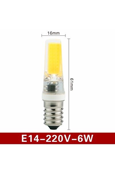 Choice أبيض بارد E14 6W 220V 10 قطع/لوت G4 G9 E14 LED 3W 6W لمبة إضاءة AC/DC 12V 220V مصباح LED COB Spotligh