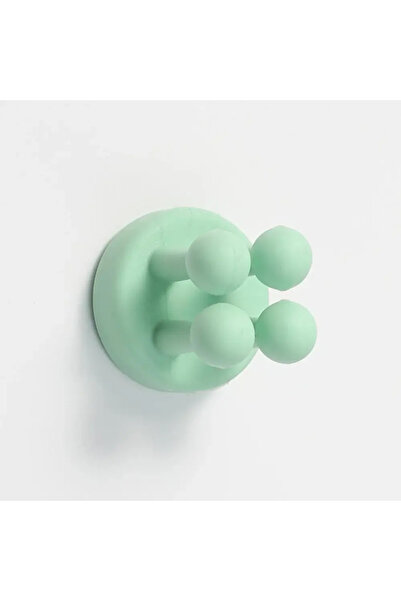 Choice 1 قطعة من حاملات فرشاة الأسنان المصنوعة من السيليكون الأخضر، خطاف مقاو...